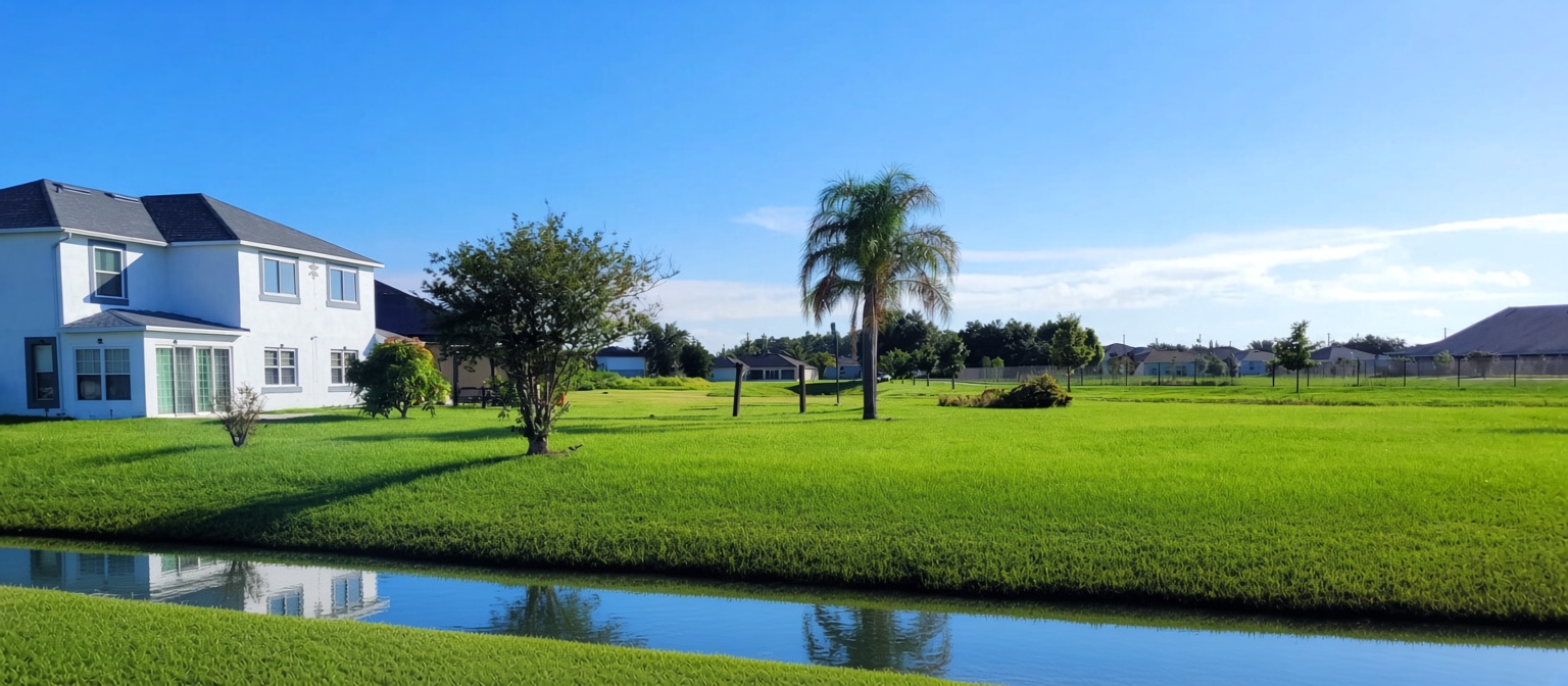 Beautiful lawn